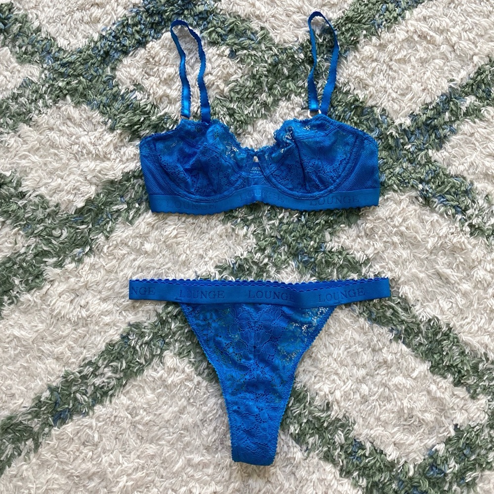 Lounge Flair Balcony Bra and Matching Thong